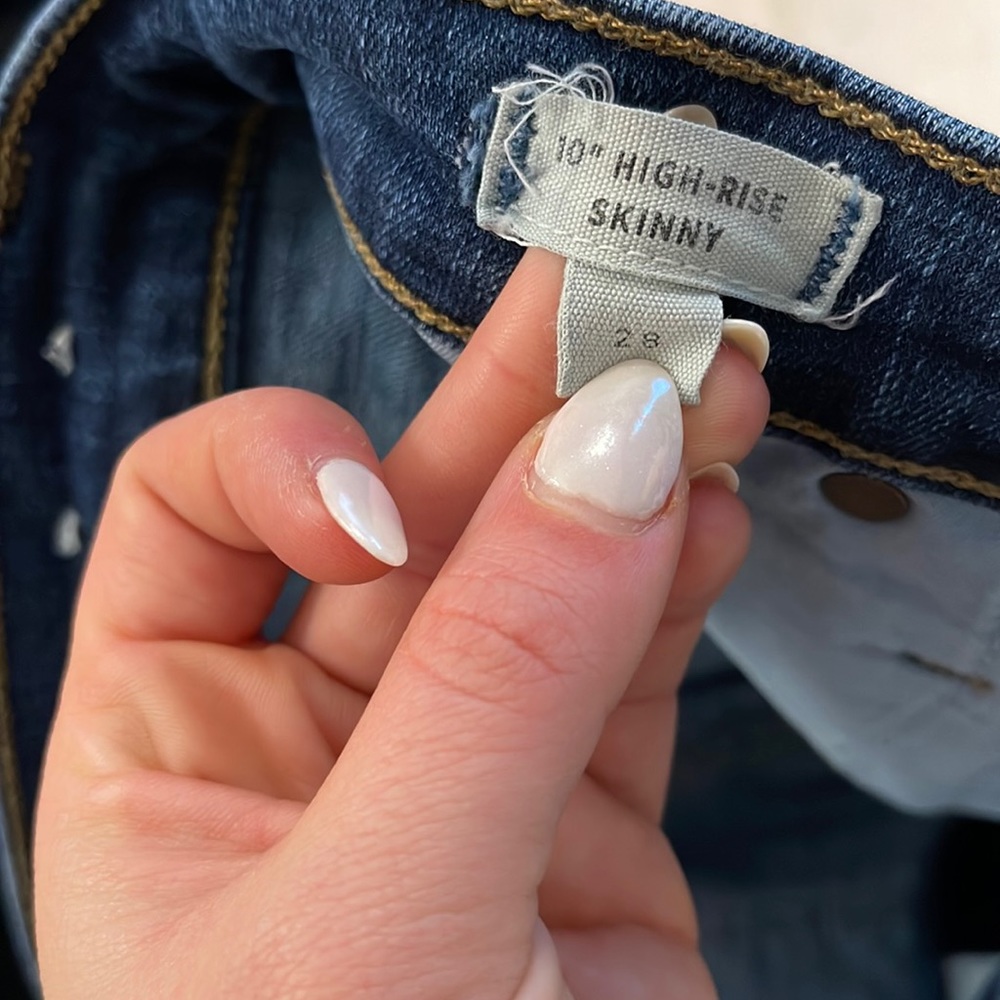 Madewell skinny jeans